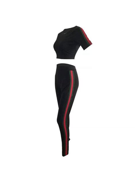 gucci inspired two piece set wholesale|Gucci sets for women.